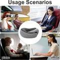 Ultimate Comfort Travel Neck Pillow - Memory Foam U-Shaped Support for Restful Journeys