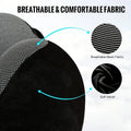Experience Ultimate Comfort with Our Memory Foam Hooded U-Shaped Travel Pillow - Perfect for Airplane, Office, Car, and Home Naps!